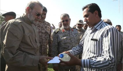بازدید لاریجانی از سد ارس