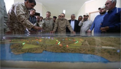 بازدید لاریجانی از سد ارس