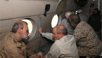 بازدید لاریجانی از سد ارس