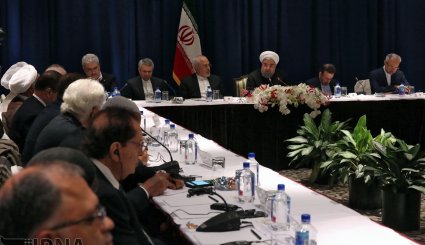 دیدار رئیس جمهوری با رهبران جامعه مسلمان آمریکا