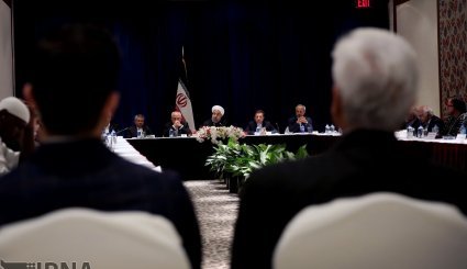 دیدار رئیس جمهوری با رهبران جامعه مسلمان آمریکا