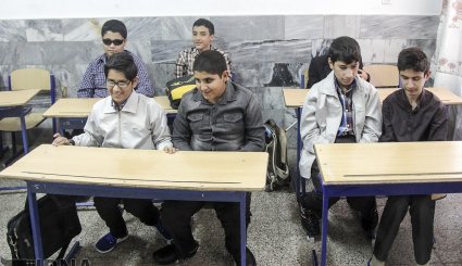مدرسه شبانه روزی نابینایان امید در مشهد + تصاویر