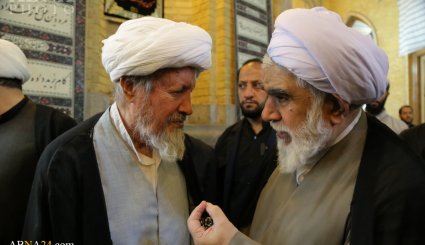 مراسم بزرگداشت مرحوم آیت‌الله راستی کاشانی در مسجد اعظم قم