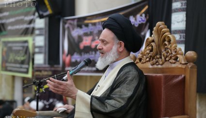 مراسم بزرگداشت مرحوم آیت‌الله راستی کاشانی در مسجد اعظم قم