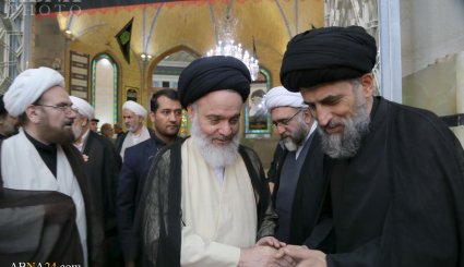 مراسم بزرگداشت مرحوم آیت‌الله راستی کاشانی در مسجد اعظم قم