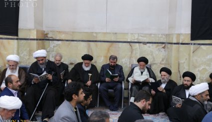 مراسم بزرگداشت مرحوم آیت‌الله راستی کاشانی در مسجد اعظم قم