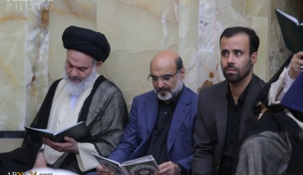 مراسم بزرگداشت مرحوم آیت‌الله راستی کاشانی در مسجد اعظم قم