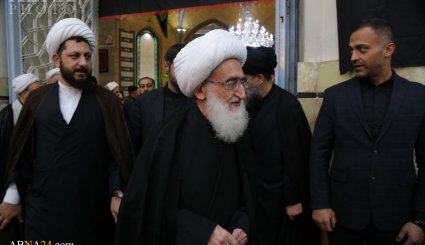 مراسم بزرگداشت مرحوم آیت‌الله راستی کاشانی در مسجد اعظم قم