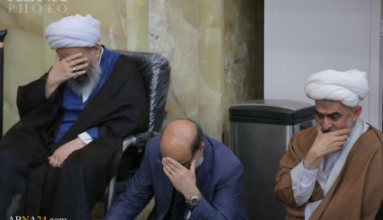 مراسم بزرگداشت مرحوم آیت‌الله راستی کاشانی در مسجد اعظم قم