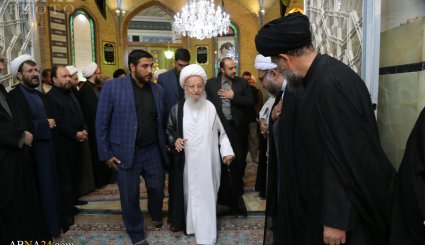 مراسم بزرگداشت مرحوم آیت‌الله راستی کاشانی در مسجد اعظم قم