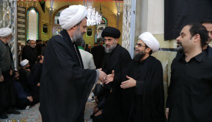 مراسم بزرگداشت مرحوم آیت‌الله راستی کاشانی در مسجد اعظم قم