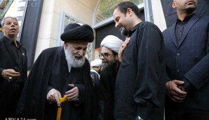 مراسم بزرگداشت مرحوم آیت‌الله راستی کاشانی در مسجد اعظم قم