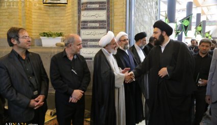 مراسم بزرگداشت مرحوم آیت‌الله راستی کاشانی در مسجد اعظم قم
