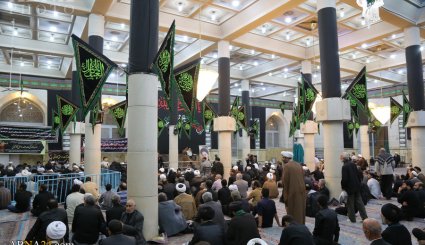 مراسم بزرگداشت مرحوم آیت‌الله راستی کاشانی در مسجد اعظم قم