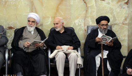مراسم بزرگداشت مرحوم آیت‌الله راستی کاشانی در مسجد اعظم قم