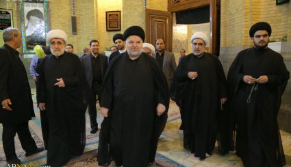 مراسم بزرگداشت مرحوم آیت‌الله راستی کاشانی در مسجد اعظم قم