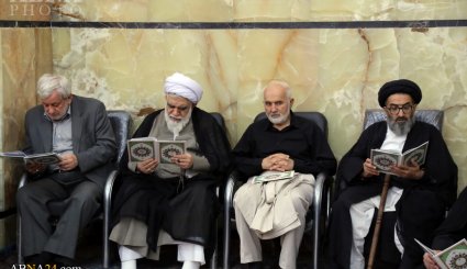 مراسم بزرگداشت مرحوم آیت‌الله راستی کاشانی در مسجد اعظم قم
