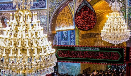 عزاداری شب سوم محرم در کربلا معلی