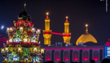 عزاداری شب سوم محرم در کربلا معلی