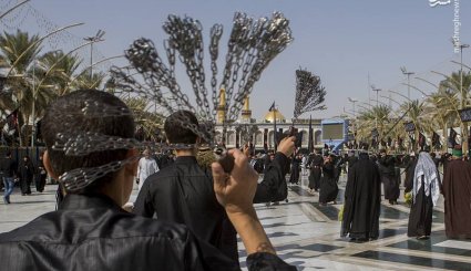 عزاداری شب سوم محرم در کربلا معلی