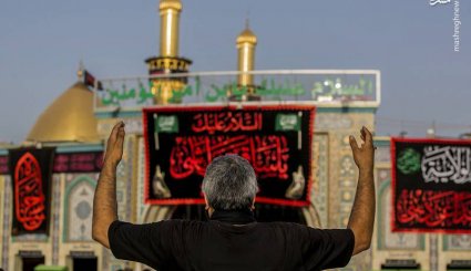 عزاداری شب سوم محرم در کربلا معلی