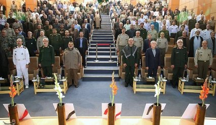 مراسم آغاز سال تحصیلی دانشگاه عالی دفاع ملی