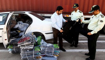 کشفیات کالای قاچاق و مواد مخدر در اصفهان
