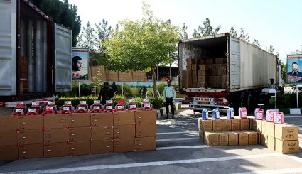 کشفیات کالای قاچاق و مواد مخدر در اصفهان

