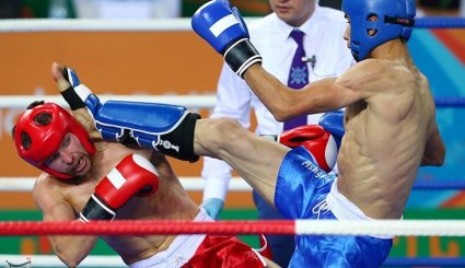 مسابقات کیک بکسینگ و بیلیارد بازی‌های داخل سالن آسیا - ترکمنستان
