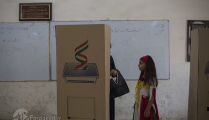 تصاویری از همه‌پرسی جدایی منطقه کردستان عراق 