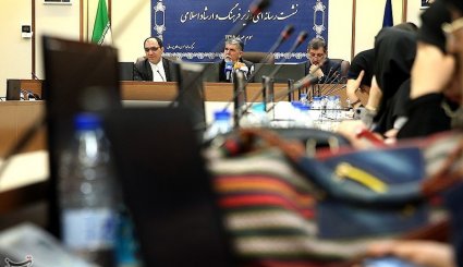 نشست خبری وزیر فرهنگ و ارشاد اسلامی