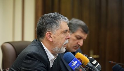 نشست خبری وزیر فرهنگ و ارشاد اسلامی