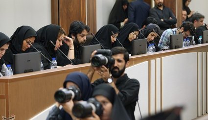 نشست خبری وزیر فرهنگ و ارشاد اسلامی