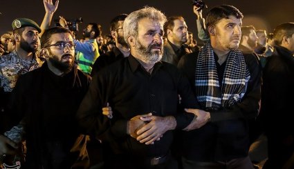 تصاویر ورود پیکر شهید مدافع حرم محسن حججی به کشور
