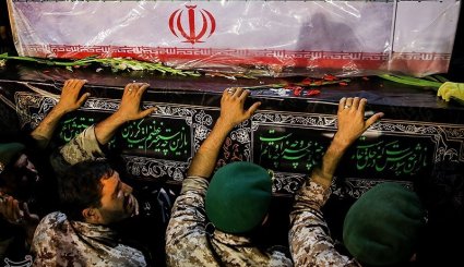 تصاویر ورود پیکر شهید مدافع حرم محسن حججی به کشور