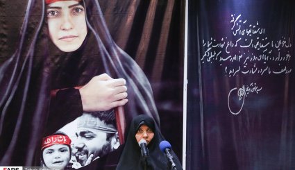 تجدید خاطره همسران شهدا در زندگی پشت خط