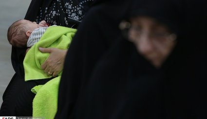 تجدید خاطره همسران شهدا در زندگی پشت خط