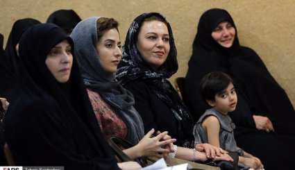 تجدید خاطره همسران شهدا در زندگی پشت خط