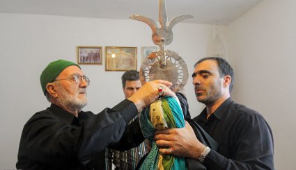 آیین سنتی علم بندان در روستای درخش