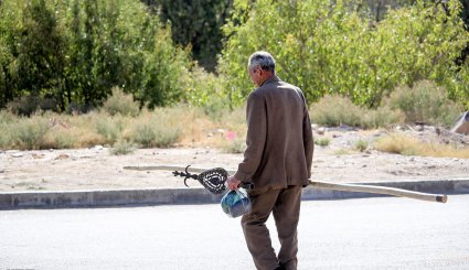 آیین سنتی علم بندان در روستای درخش
