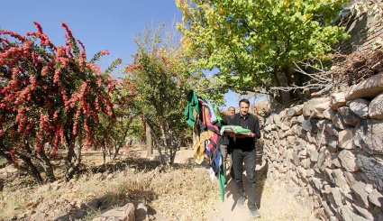 آیین سنتی علم بندان در روستای درخش