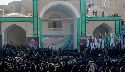 آیین سنتی علم بندان در روستای درخش