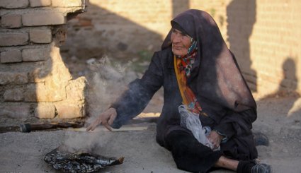 آیین سنتی علم بندان در روستای درخش