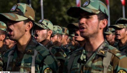 مراسم مشترک نیروهای چهارگانه ارتش
