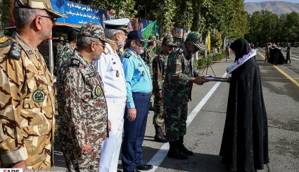 مراسم مشترک نیروهای چهارگانه ارتش
