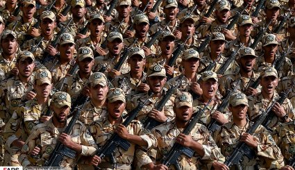 مراسم مشترک نیروهای چهارگانه ارتش
