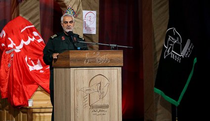 سردار قاسم سلیمانی در اصفهان