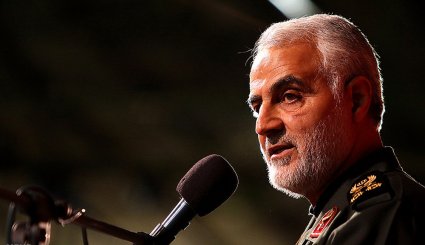 سردار قاسم سلیمانی در اصفهان