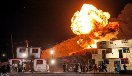 رزم نمایش افلاکیان در کرمانشاه