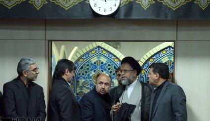 مراسم عزاداری ابا عبدالله حسین(ع) در نهاد ریاست جمهوری + تصاویر